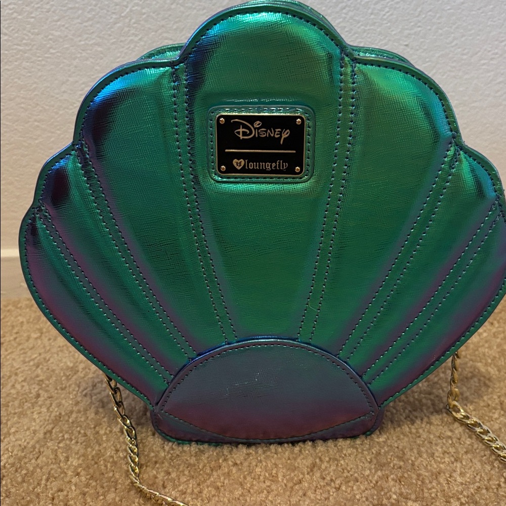 Loungefly Iridescent Green Crossbody Bag